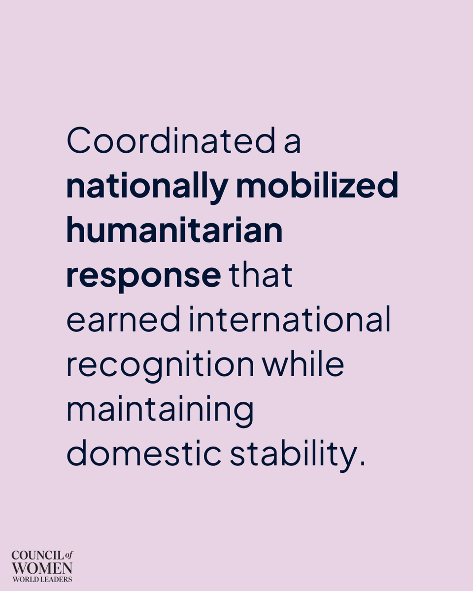 Council of Women World Leaders tweet media