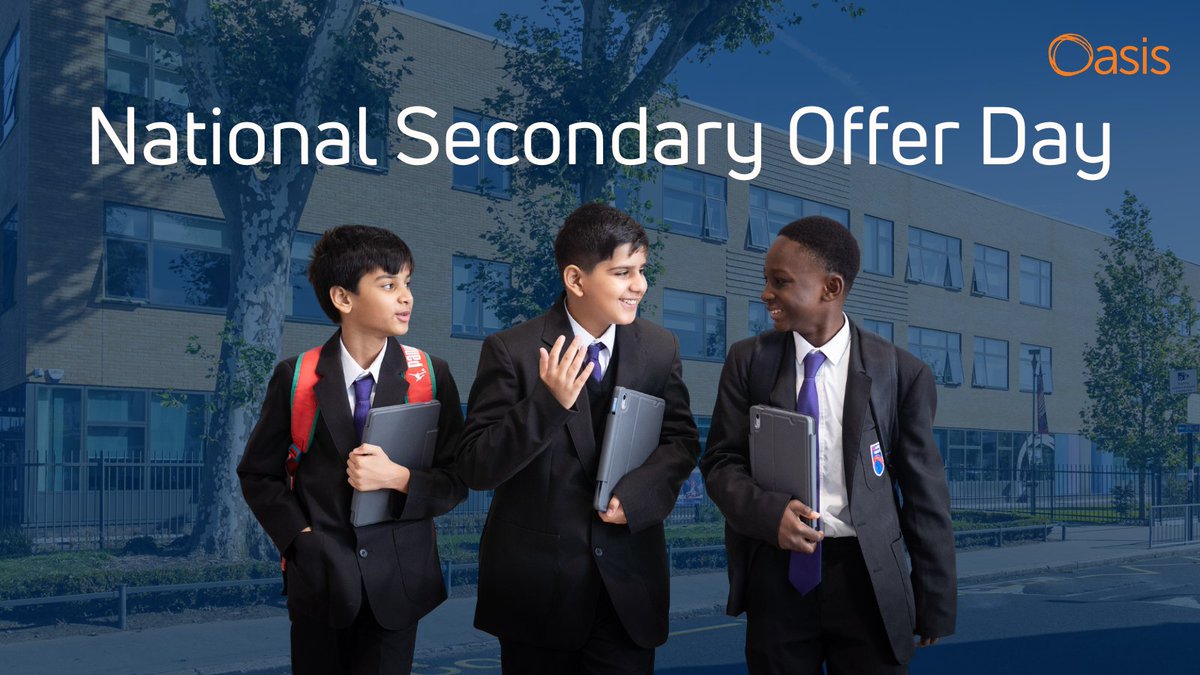 Oasis Academies tweet media