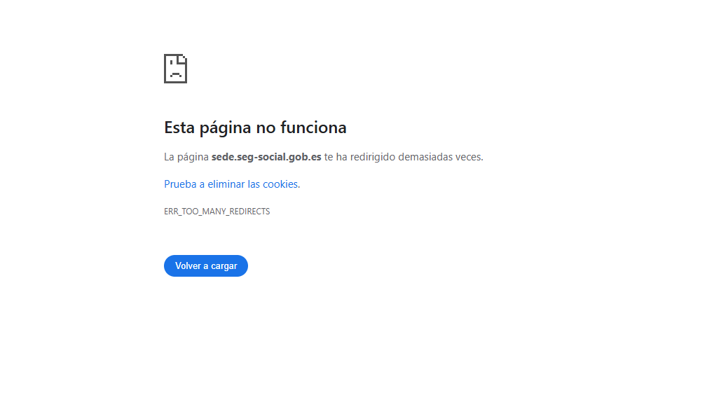 albeferrando's tweet photo. Buenos días, no puedo obtener certificado de duedas con la Seguridad Social, no funciona la web. Hay algún problema? @info_TGSS https://t.co/dl6ok6sFzW