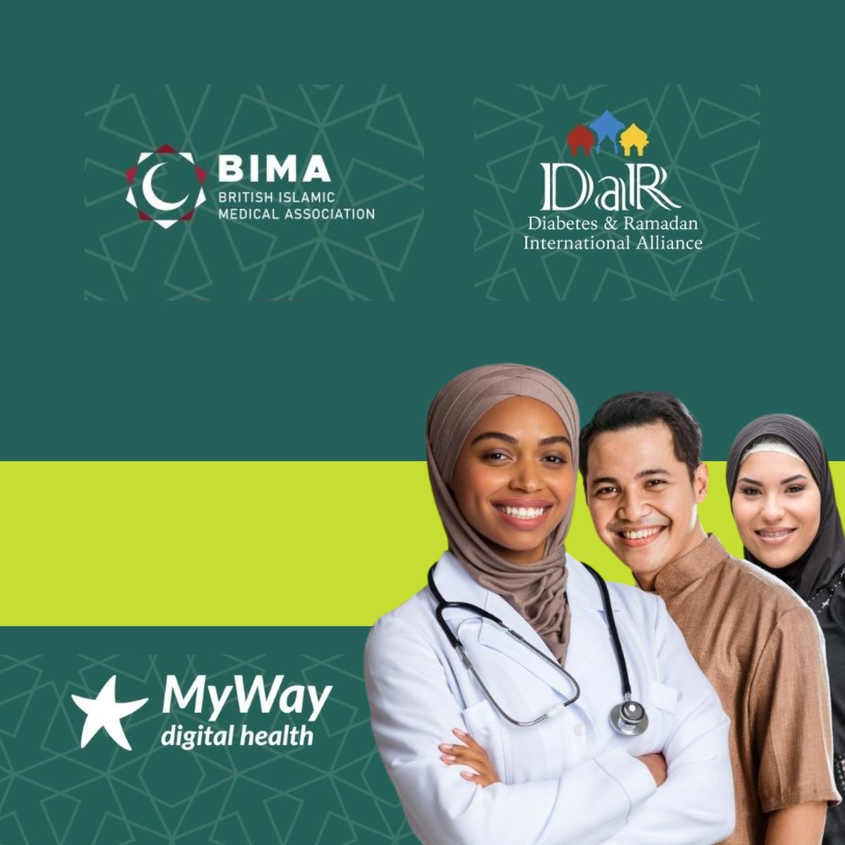ABCDiab's tweet photo. The MyWay #Diabetes and Ramadan course is available throughout #Ramadan, supporting healthcare professionals and people with diabetes to manage fasting safely. The course covers risks, diet, activity and medication adjustments.

Access the course ▶️ https://t.co/0qpc5wDYXI https://t.co/MERBdovWCh