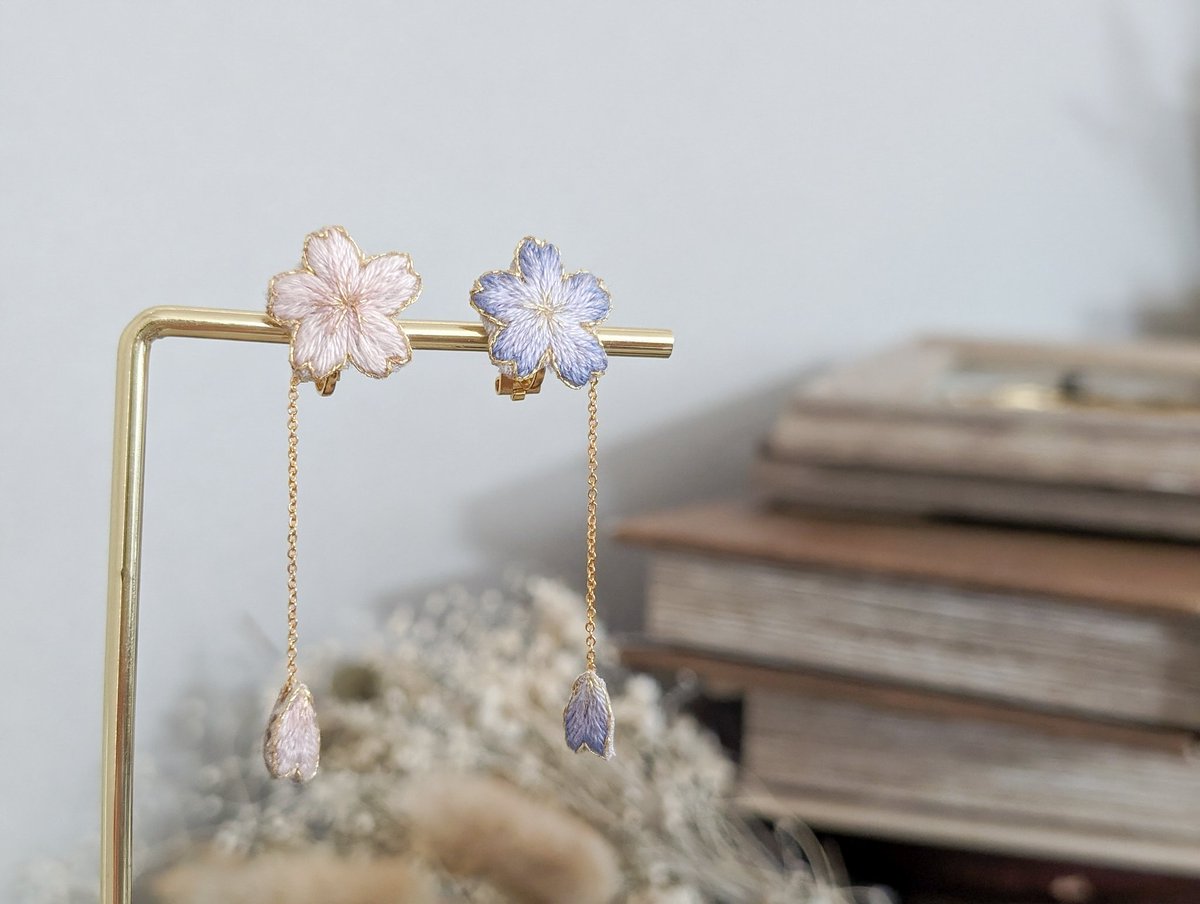 #このタグを見た人は黙って桜をはる
朝桜と宵桜 𓂃🌸𓈒𓏸