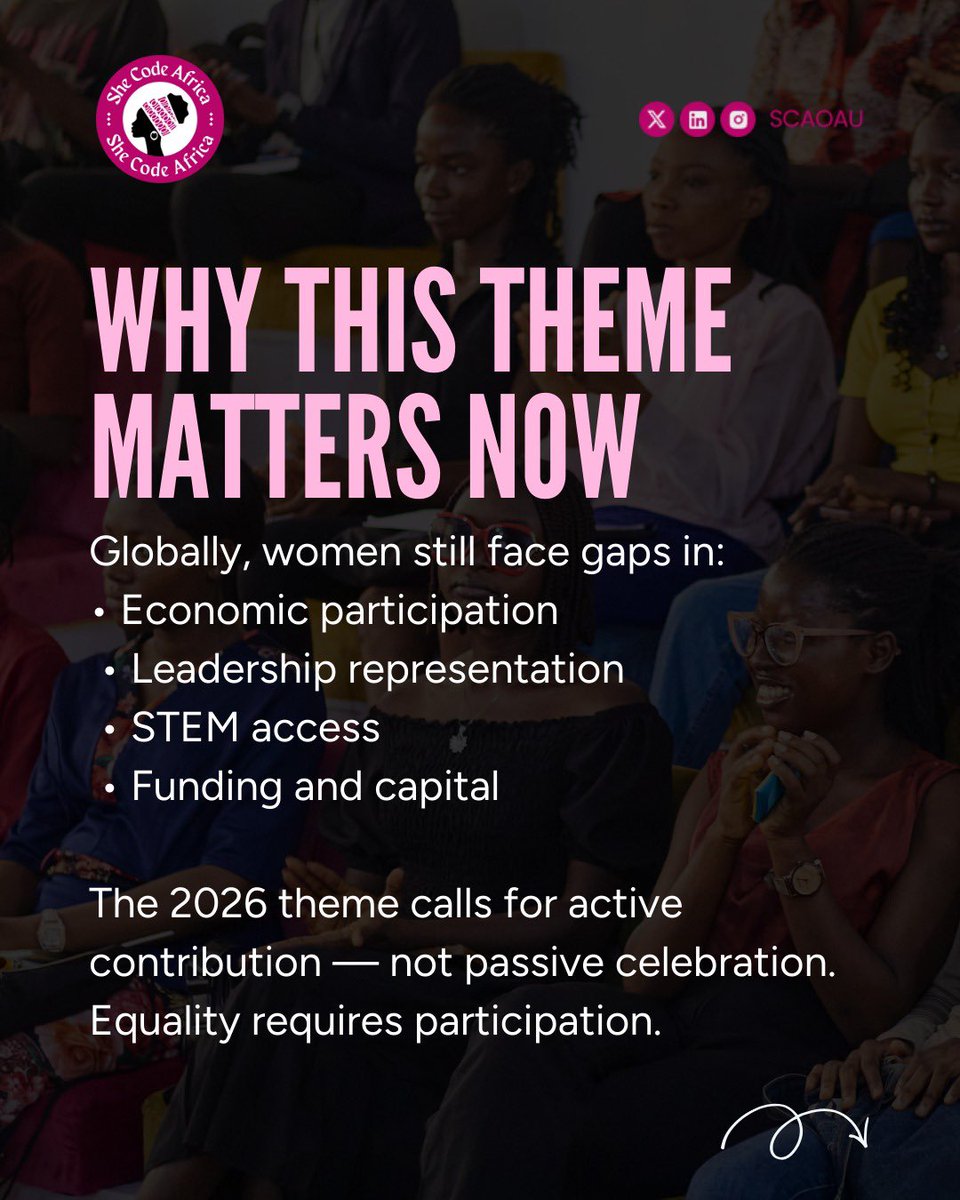 SCAOAU's tweet photo. There is something powerful about women who choose to pour into each other. In shared wisdom, in gentle encouragement, in opening doors and creating space, we build more than opportunities. We build legacy. Giving is not a loss; it is an exchange of strength,and possibility. https://t.co/yobdwmAOVL