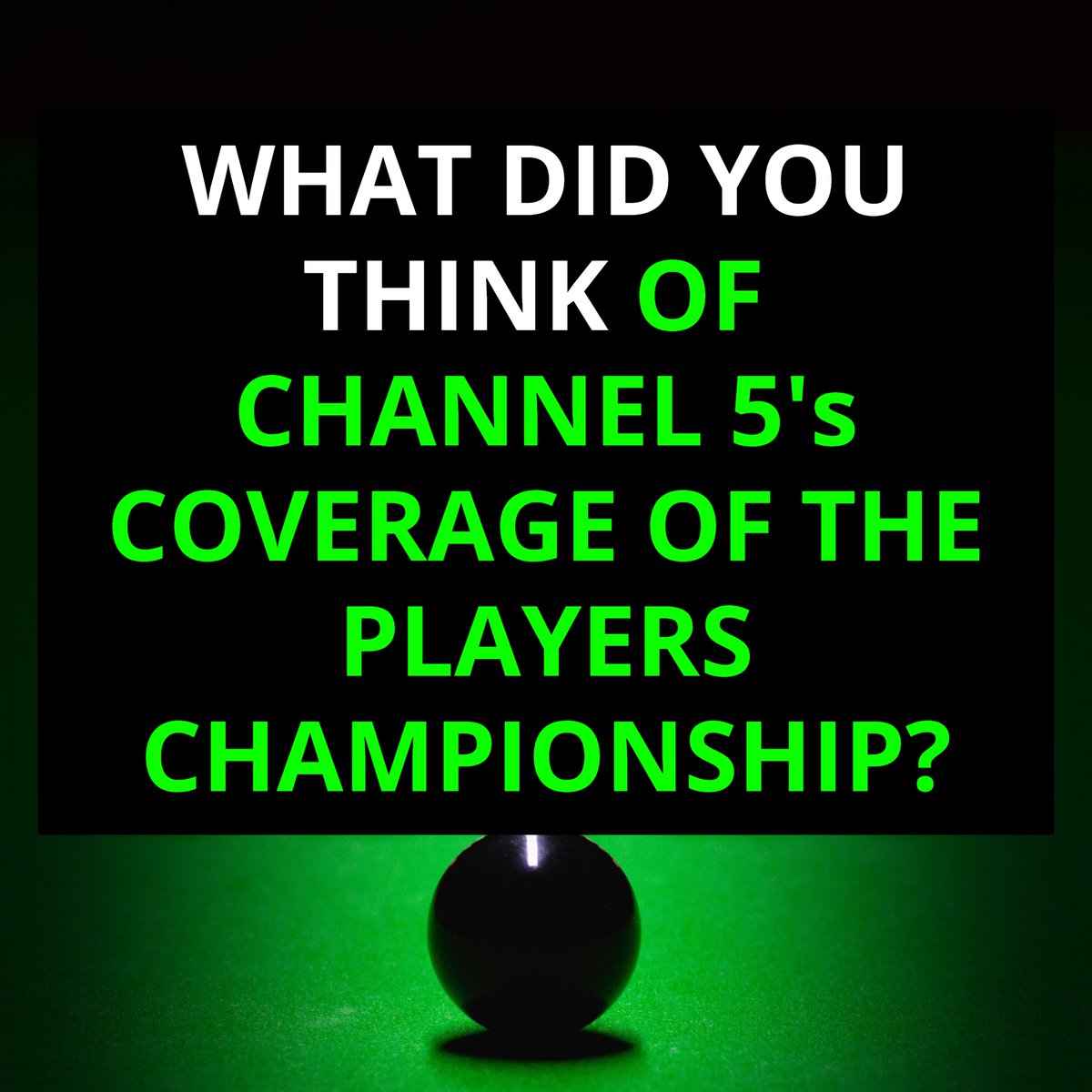 Totally Snookered - Snooker news and fan community tweet media