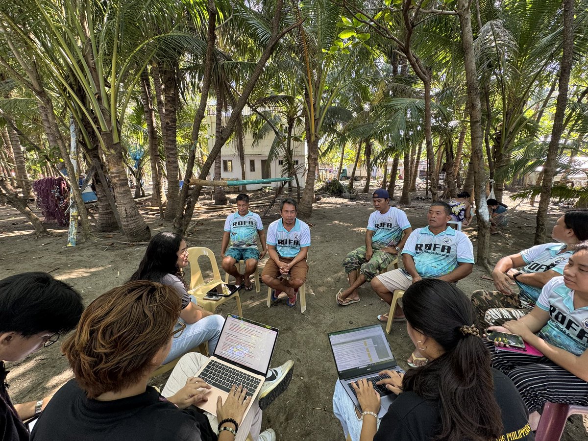 UPSakdag's tweet photo. As part of the course requirements in CD 112: Development Policies and Programs for the Basic Sectors, the BA Community Development students conducted an Organizational Capacity Assessment (OCA) with the Roquenans Fisherfolk Association (ROFA) in Barangay San Roque, Anini-y, https://t.co/jUkz3vBYt7