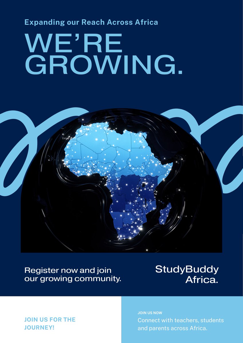 StudyBuddyAfr's tweet photo. Hello, new month 👋✨
And what a way to start it.

This month is about growth, impact, and building what truly matters.

#StudyBuddyAfrica #EdTechAfrica #EducationForAll #NewMonthNewGoals #GrowingTogether https://t.co/KxFVYMTOKg