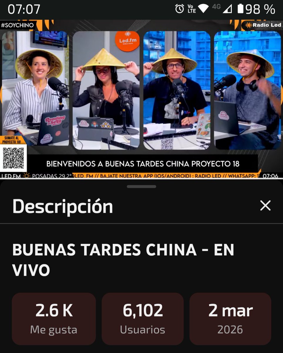 petaly75's tweet photo. Acá duplicando audiencia. Todo ese equipo caro que pusiste no te sirve para llegarle a los talones a los que despediste. #Soych https://t.co/RSNdVv0Knb