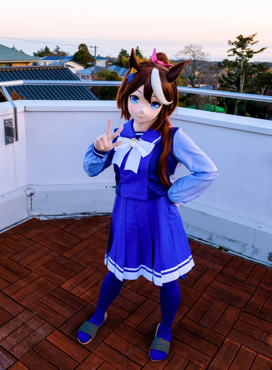 itsukigu's tweet photo. 屋内でトウカイテイオーちゃんを撮っていただきました😊

 📸@kig_daza 
#the_reioff #例のオフ https://t.co/EAfBIBTypG