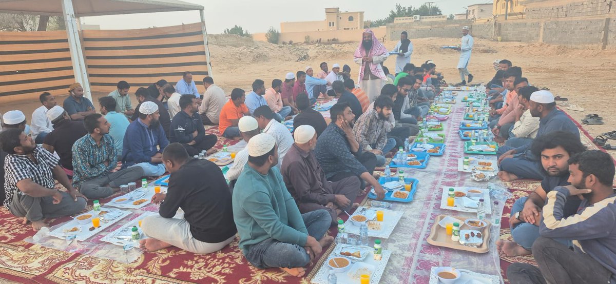 إفطار الصائمين بإشراف الجمعية