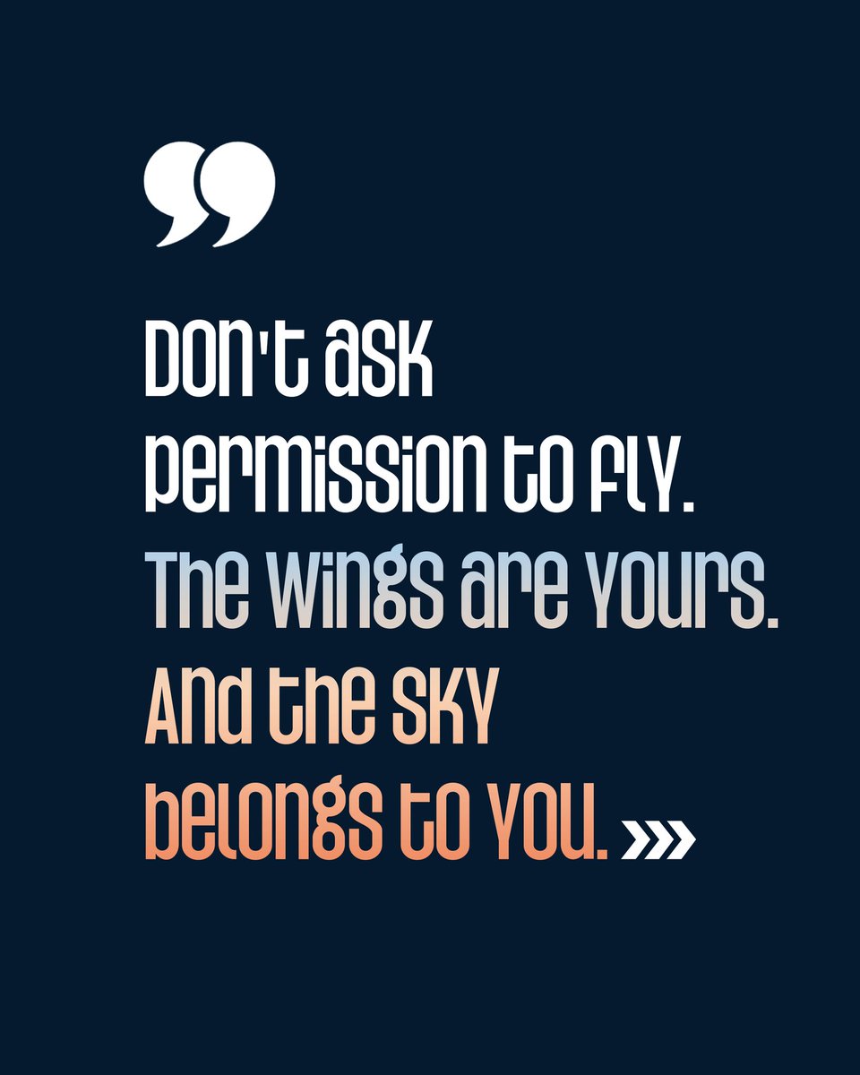 PivotWings's tweet image. Stop shrinking your ambition to fit someone else’s comfort.
Take the leap. Change direction. Own your path.

This is your sign to boldly pivot.

#pivotwings #careerclarity #professionaldevelopment #careerpivot