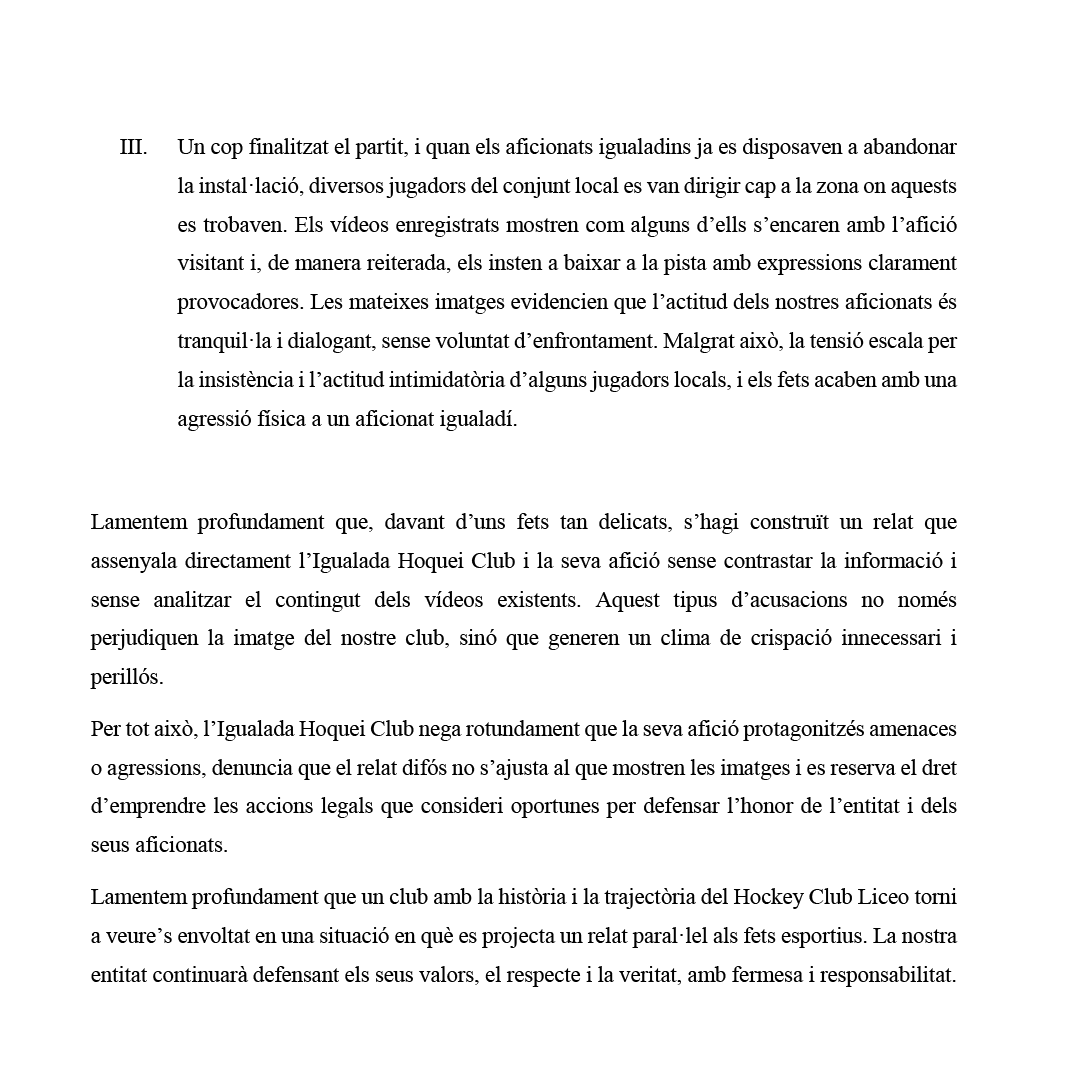 Igualada Hoquei Club tweet media