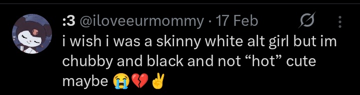 I think it's more than just gooning weirdo