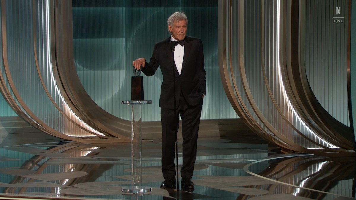 JediNewsNetwork's tweet image. Harrison Ford Used His SAG Lifetime Achievement Award Moment to Thank George Lucas - jedine.ws/6p5b #StarWars #HarrisonFord @sagaftra @Netflix #GeorgeLucas #StevenSpielberg