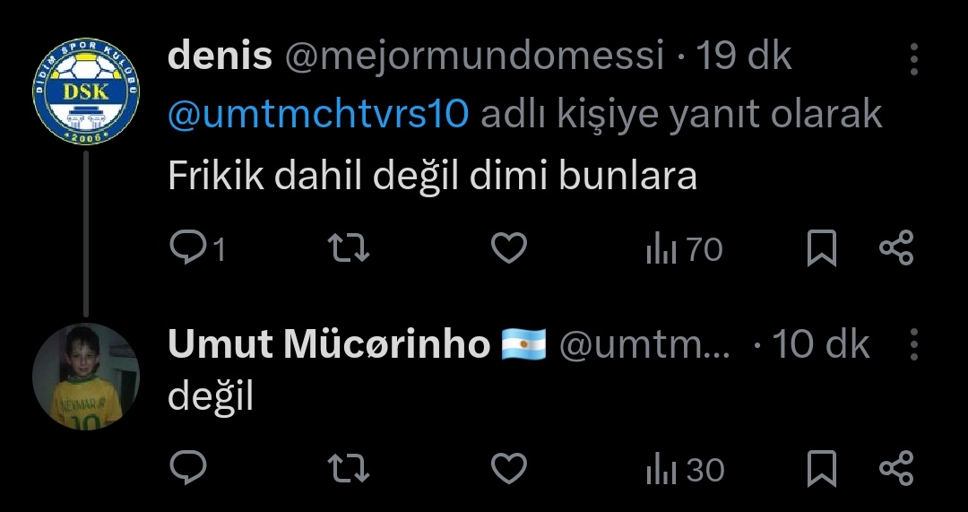 Umut Mücørinho 🇦🇷 tweet media