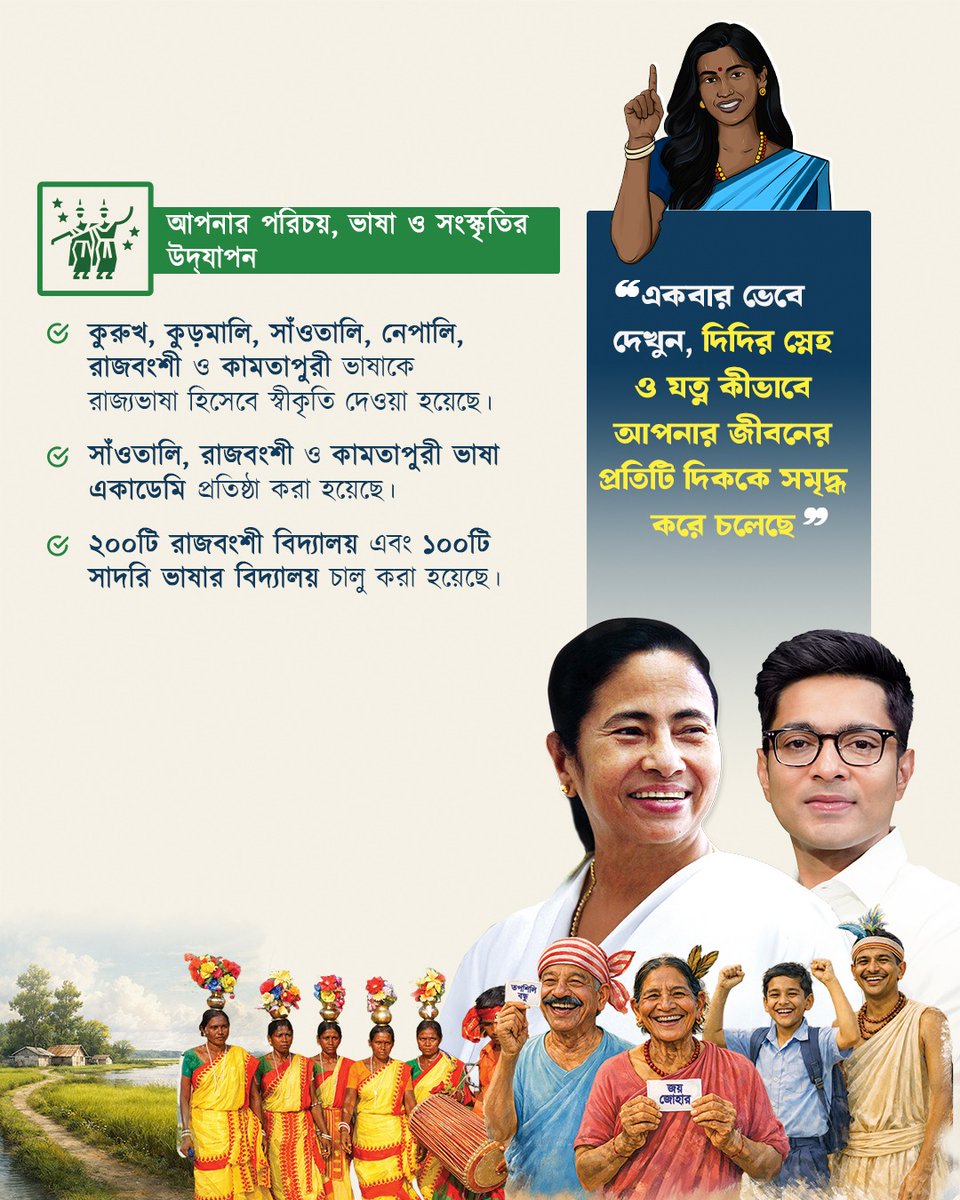 GhaniJustice's tweet photo. মানব সেবা পরম সেবা। তৃণমূল কংগ্রেস এমন একটি দল যে দলের মূল লক্ষ্য মানবসেবা। 
#TapashilirSanglap https://t.co/JGqLHLxFvi