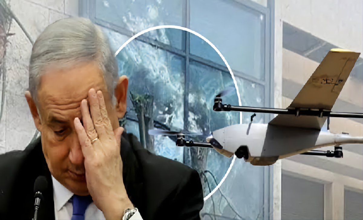 "La oficina del criminal primer ministro israelí, Netanyahu, y el comandante de la Fuerza Aérea de Israel fueron atacados selectivamente y por sorpresa esta mañana con misiles balísticos. El destino de Netanyahu es incierto".

El ejercito de Irán anuncia un ataque selectivo