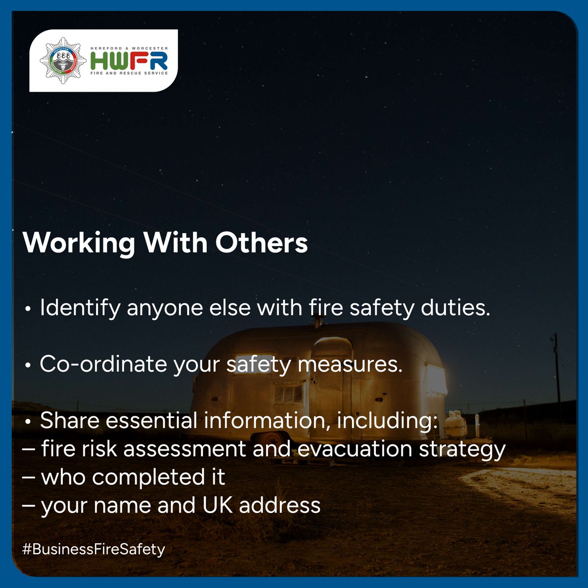 Hereford & Worcester Fire and Rescue Service tweet media