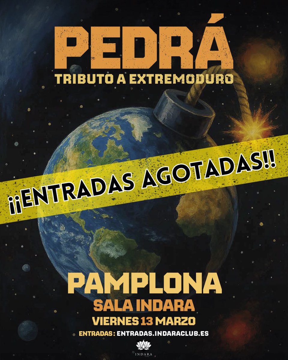 Pedrá (Tributo a Extremoduro) tweet media