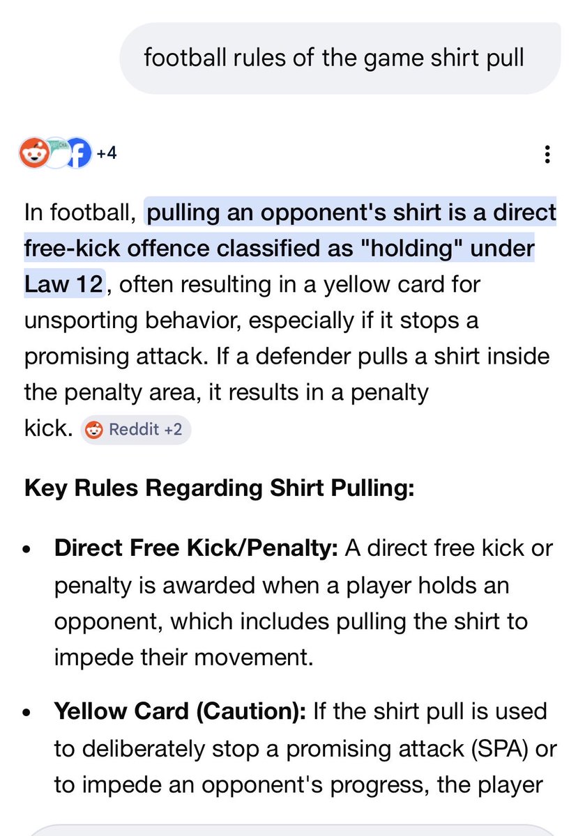 Paddy_Timmons's tweet photo. @ScttC72 @thedavidcurrie @The_Tman10 Yes I am very new to football. I have just read up on the rules. Can you clarify what I am reading is correct and describe what happened in the clip? Ta in advance https://t.co/eQuVOwHGMd