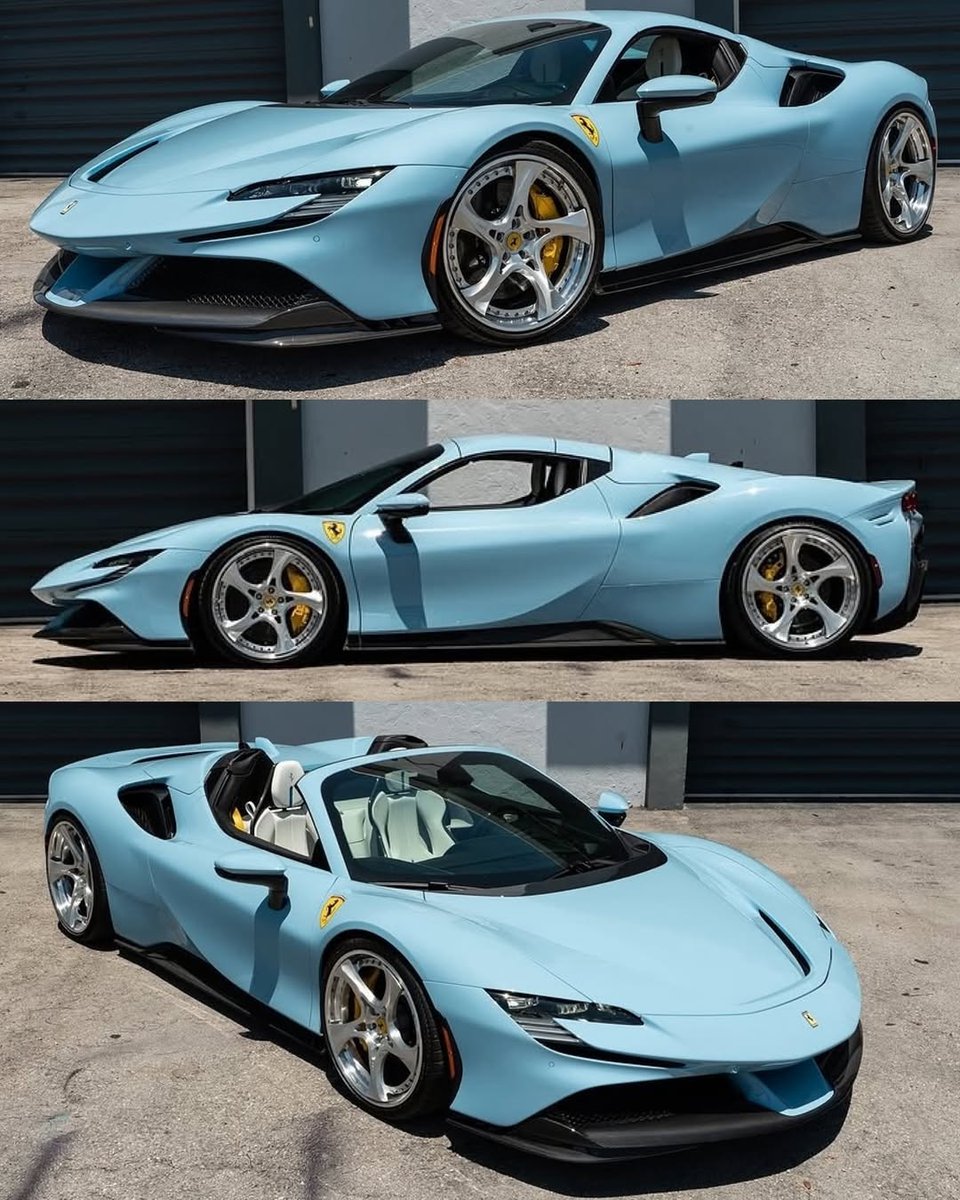 Elitecargasm's tweet image. Ferrari SF90 Spider 🌊