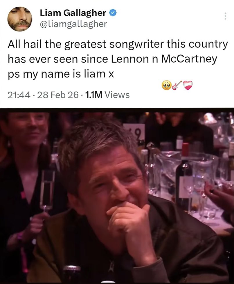 Liam Gallagher Fans Club tweet media