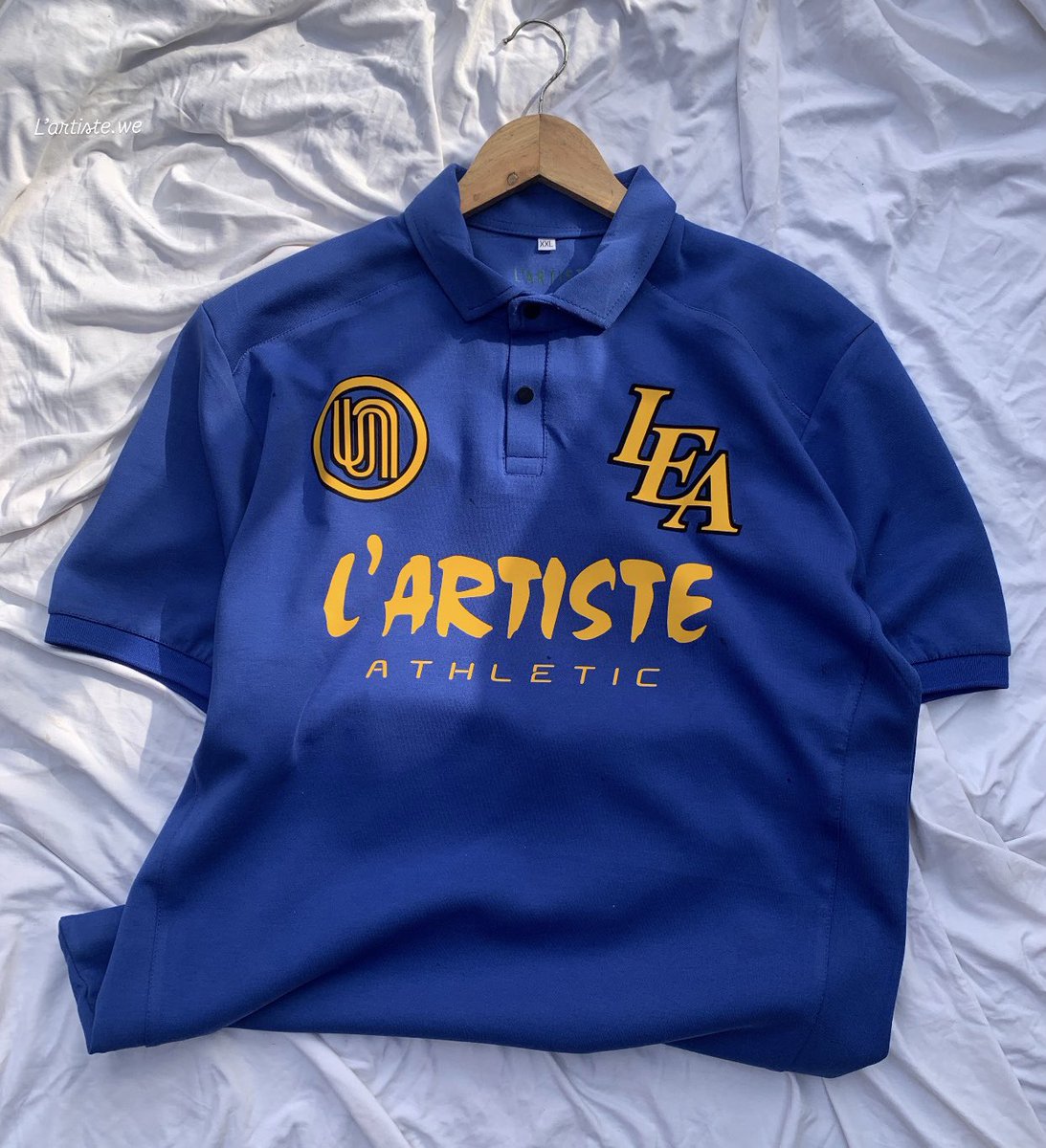 LartisteWe's tweet photo. Shop With Us Today.!🛍️ 
.
Feel The Classic LEA ATHLETIC Artiste Logo Jersey Wear. 
.
🏷️47K Only 
.
>Enquiries/Ordering 
-Send Us Dm
-WhatsApp In Bio
-Pre-Order Are Made On request 
-📍Lisabi Street, Surulere Lagos.
.
storelartiste.we080600@gmail.com https://t.co/HhMyKuD9dn