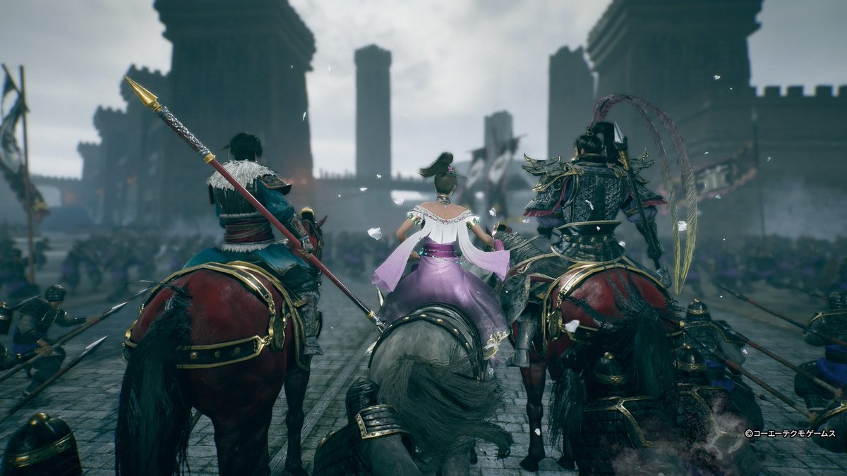 3人仲良く出陣 #無双オリジンズ #無双オリジンズフォト