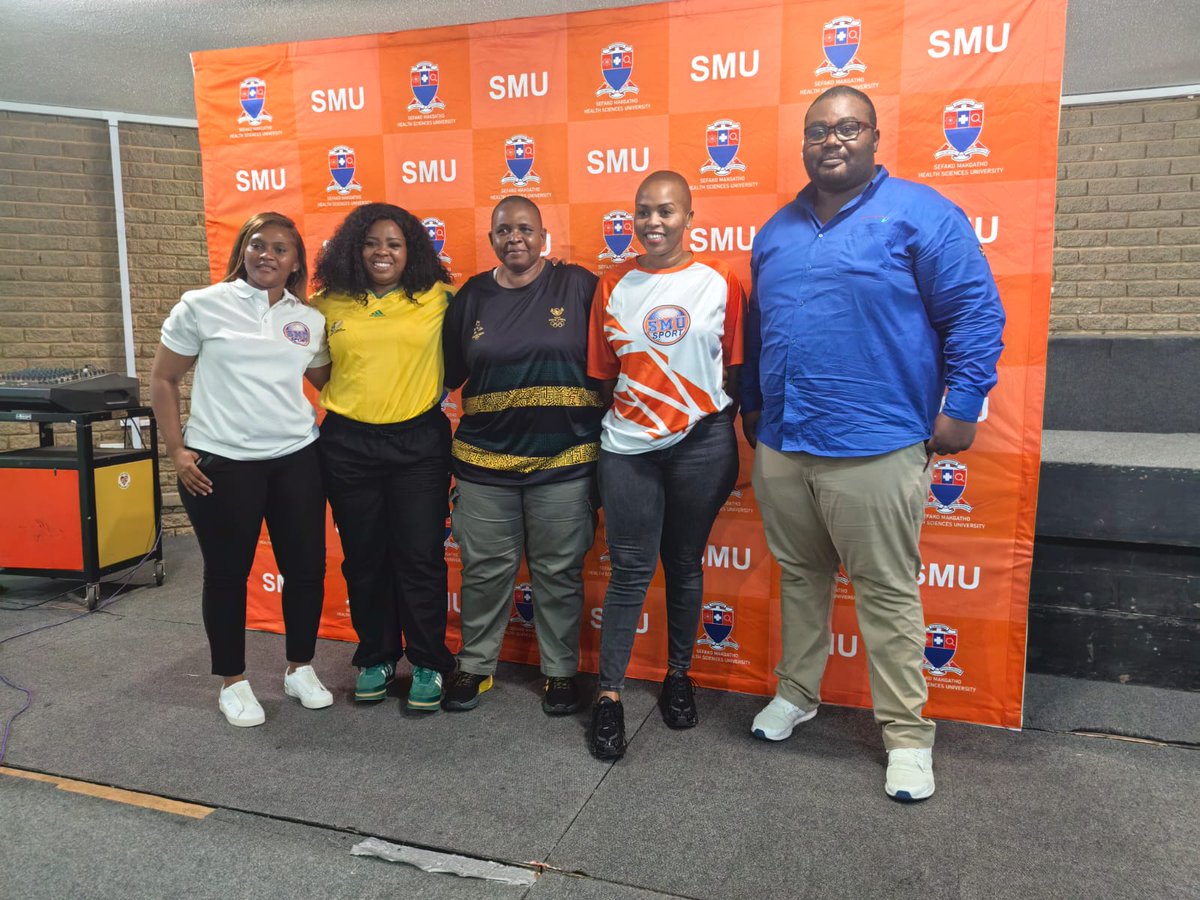 drugfreesportZA's tweet photo. SAIDS had an impactful engagement with the talented student-athletes from @SefakoMakgathoHealthSciencesUniversity. We unpacked the true meaning of #sportvalues, respect, fairness, &amp; responsibility, and had an honest conversation about the dangers and consequences of doping. https://t.co/sOga2yAr1d
