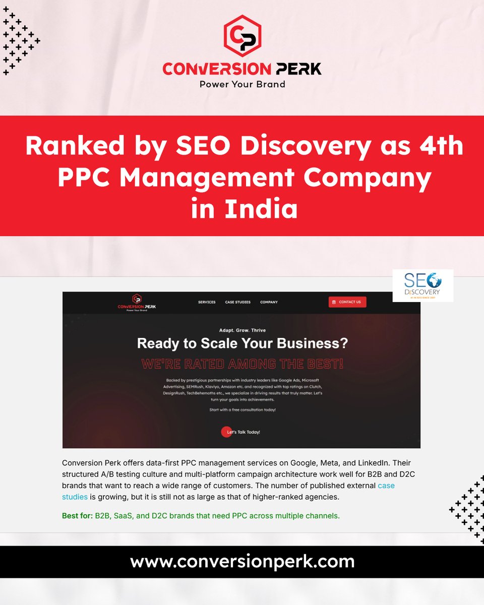 Conversion Perk tweet media