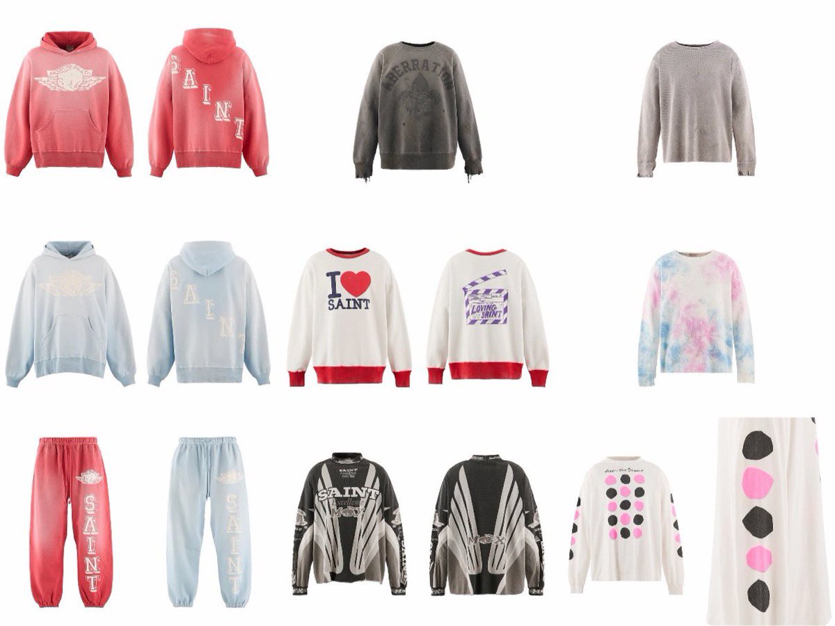 SAINT Mxxxxxx x 漫画 DEATH NOTE / Beastie Boys / Sean Wotherspoon 
