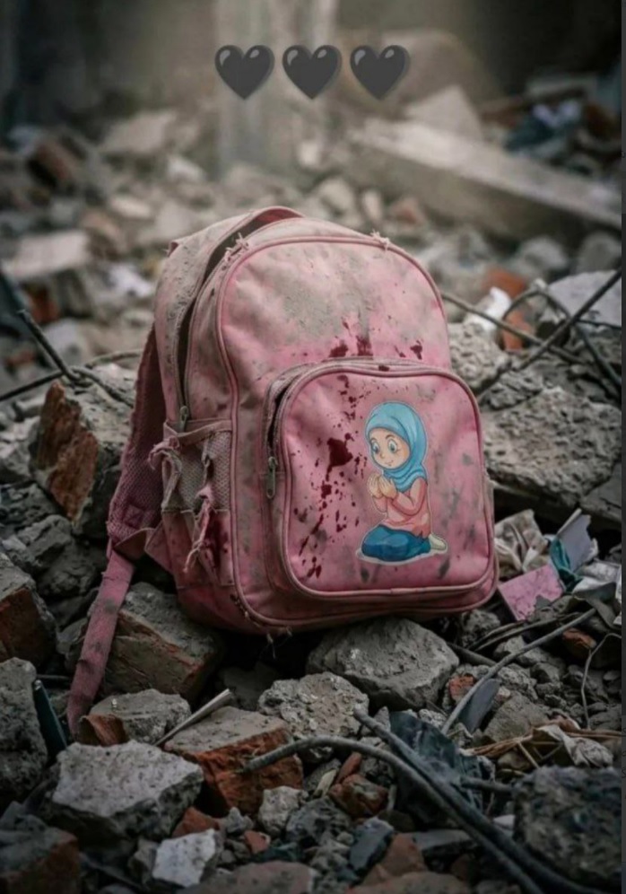 Iran_in_India's tweet photo. "Martyrdom was the final lesson for the innocent schoolgirls of #Minab." https://t.co/axplzweV9V