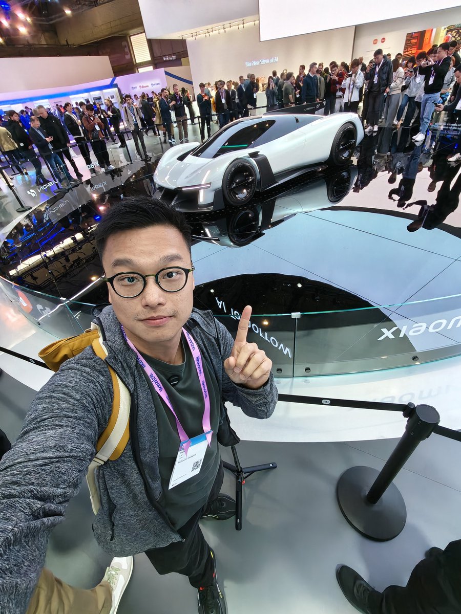richardlai's tweet photo. The @Xiaomi Vision GT. Apparently this concept EV is fully operational. Can't wait to check it out on @thegranturismo! #MWC26 #XiaomiVisionGT #VisionGT #conceptcar #Xiaomi https://t.co/xhLZvNeU8D