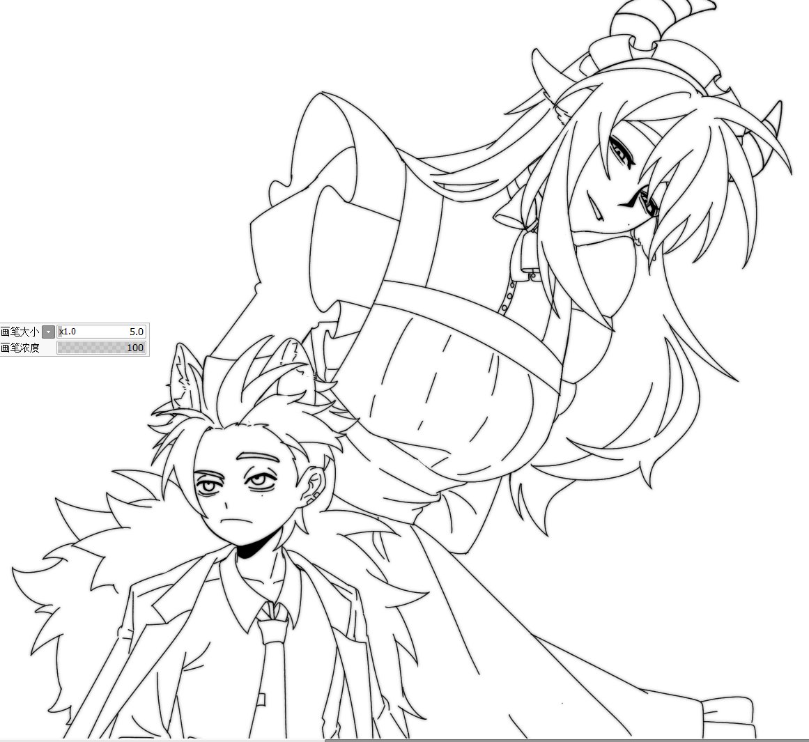 画这种东西这辈子真的是有了