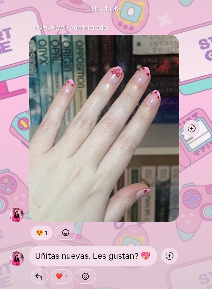 AMO LAD UÑAAS SON HERMOSAD