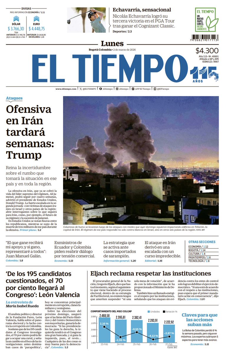 EL TIEMPO tweet media