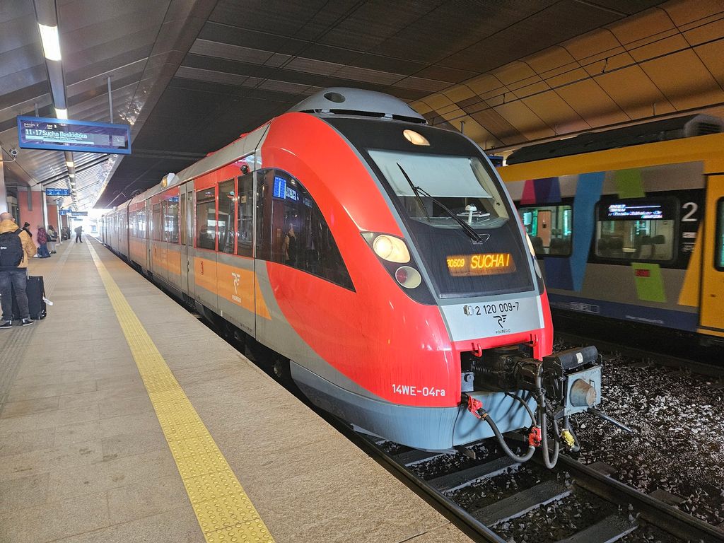 The Polregio 14WE is slowly becoming more common around Kraków, with ...