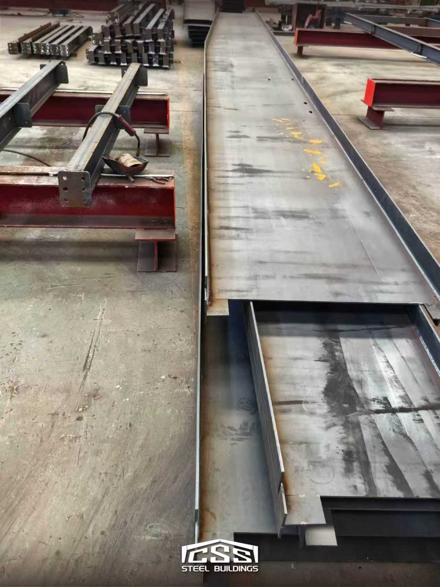 CssBuildings's tweet photo. Glad to share a few recent shop photos from our commercial PEMB project in Honolulu, Hawaii. 🏗️🌺

One step closer to getting this steel shipped out to the beautiful island.🎉

#fabrication #steelbuilding #metalbuildings #cssbuildings #steelfabrication https://t.co/Y3Qp5m2QgL