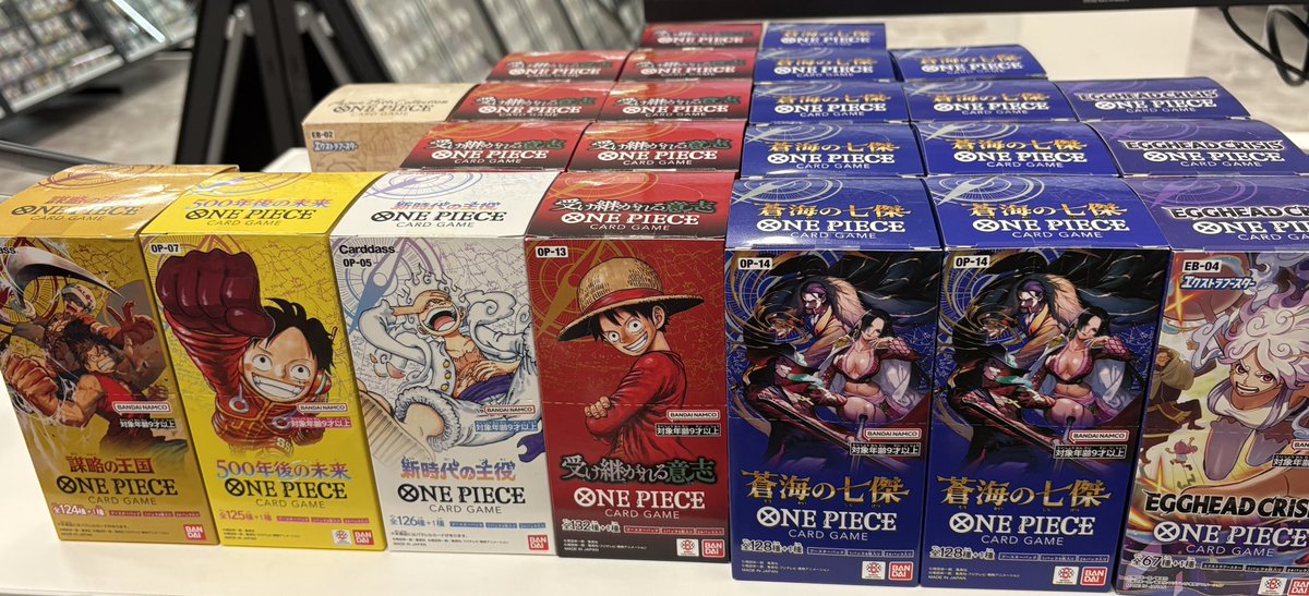 ワンピースカード 未開封BOXトレカライン大阪日本橋オタロード店販売
