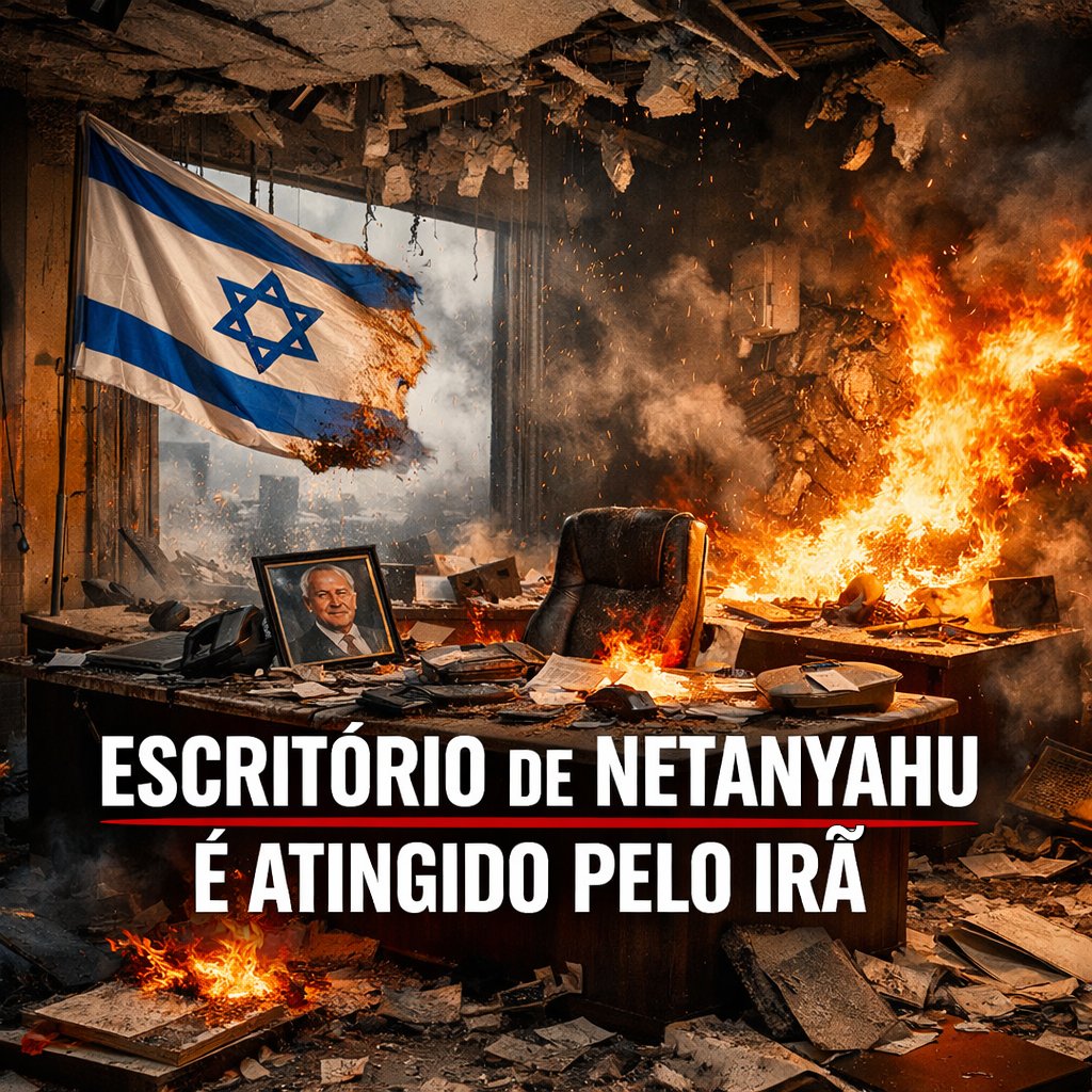 Urgente‼️
Escritório de Netanyahu em Israel é atingido pelo Irã.
Não há informação sobre o paradeiro do criminoso internacional procurado pelo Tribunal Internacional.

Lembrando que ele não pode fugir para países que fazem parte do Tribunal, há ordem de prisão para ele pelo crime