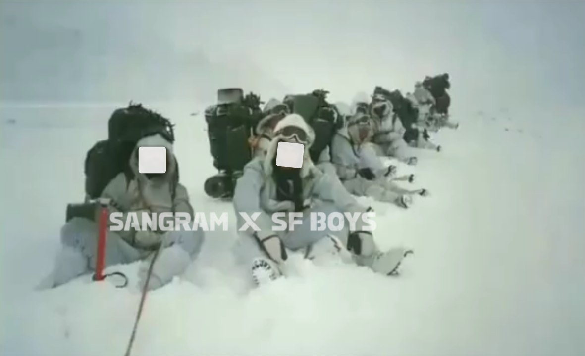 #Exclusive 
Pathfinders of the President’s Bodyguard (PBG) deployed at the Siachen Glacier..