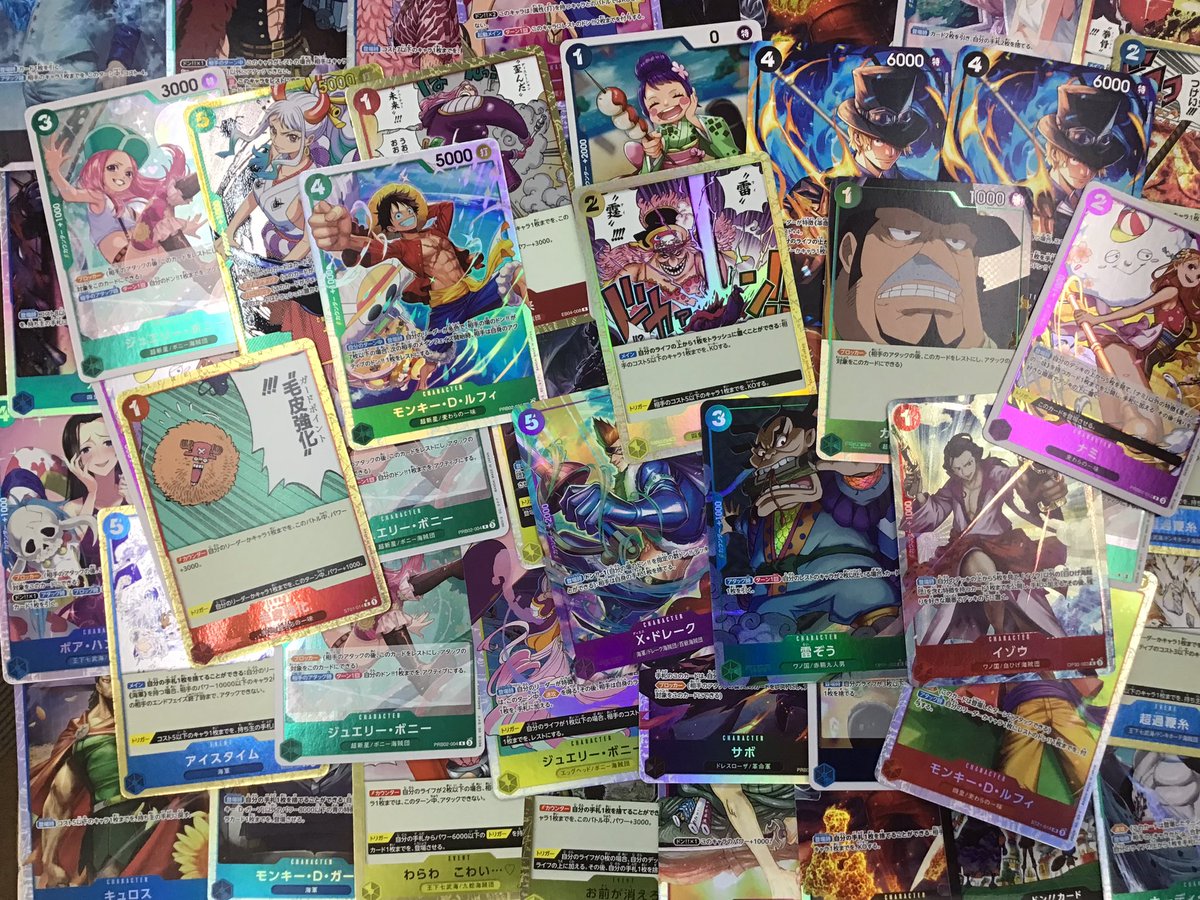 ワンピースストレージコーナーにてこちらのカード追加致しました