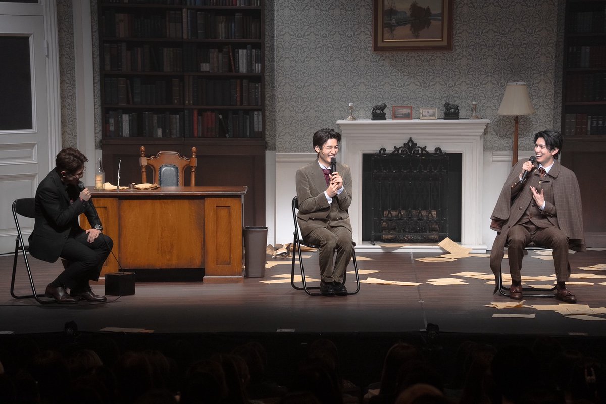 ミュージカル『最後の事件』公式 tweet media