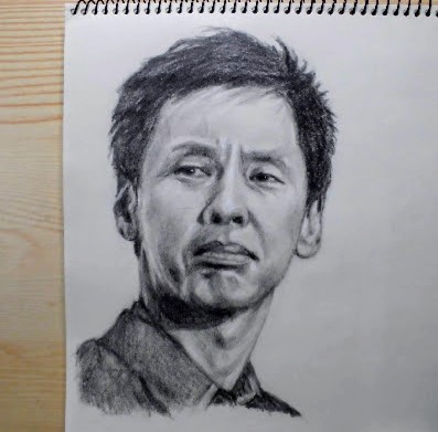 verdure21's tweet photo. #豊臣兄弟  初回から視てますが  時々 ウルッとさせられます😢 
以前 描いた似顔絵です 
とと様   #大倉孝二 さん https://t.co/o5gBbQAoFO