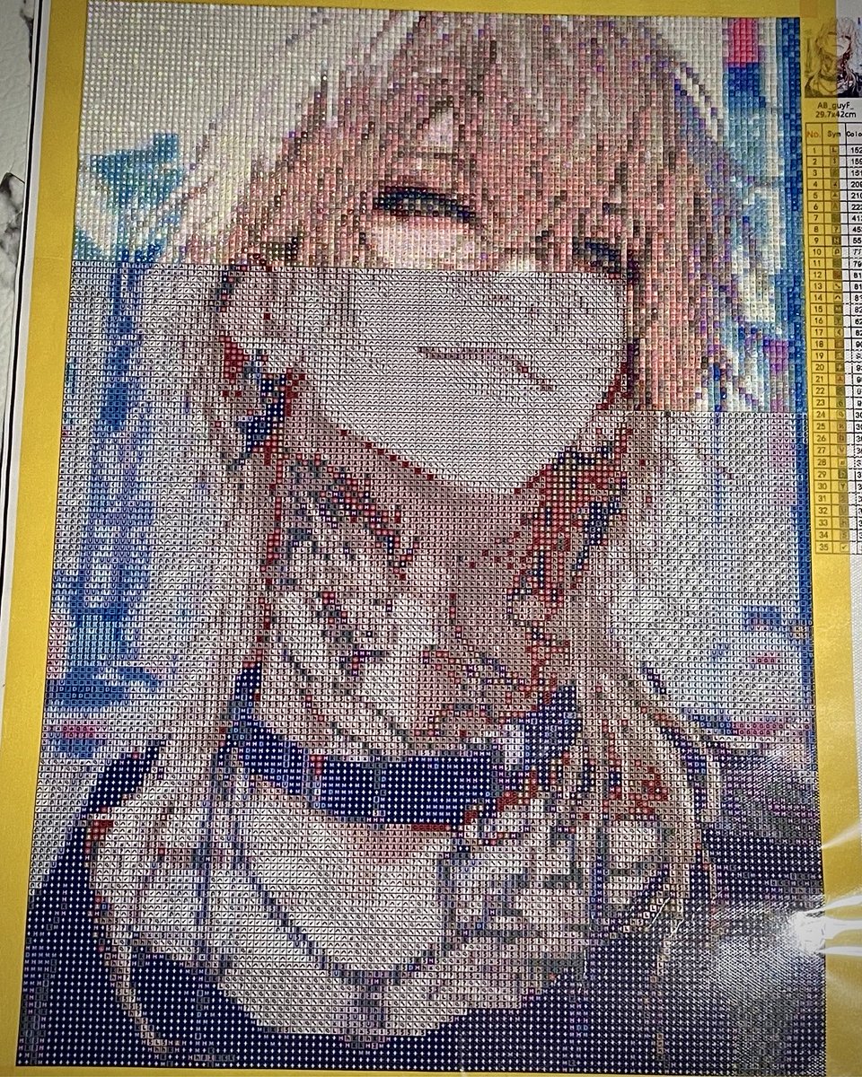 💎✨️ #ダイヤモンドアート