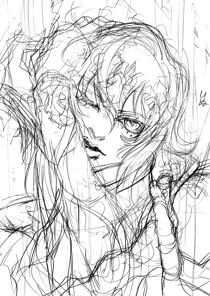 Pisces♓Aphrodite
Photoshop←ラフ(アナログ)
アフロディーテ君🎉魚誕待機
バラ無しで彼を描くのは「ミャクミャクを見ずに大阪を移動する」ぐらいの困難事例ｯｽﾈｰ