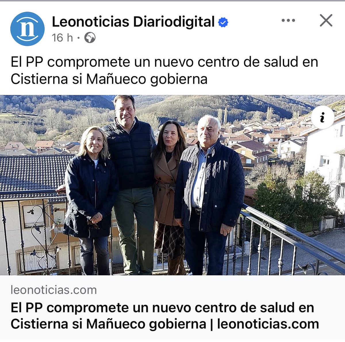 LenadorVidanes's tweet photo. ESTAMOS EN CAMPAÑA. VIVA EL VINO
(Eso o son un atajo de sinvergüenzas)
¿Es el mismo centro que llevan prometiendo 30 años o es más del estilo al CS de #Villaquilambre ? @ppopular_leon @ppopular
#Cistierna #PPSOE #cylesmentira #Somosla18 #LEXITYA #AutonomiaLeonesaYa #leonesp https://t.co/gwZTtrdmPN
