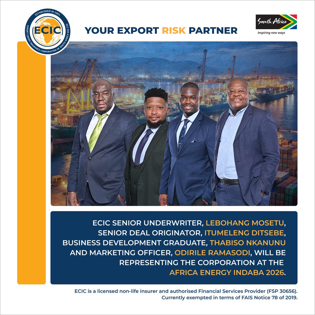 Export Credit Insurance Corporation (ECIC) SA tweet media