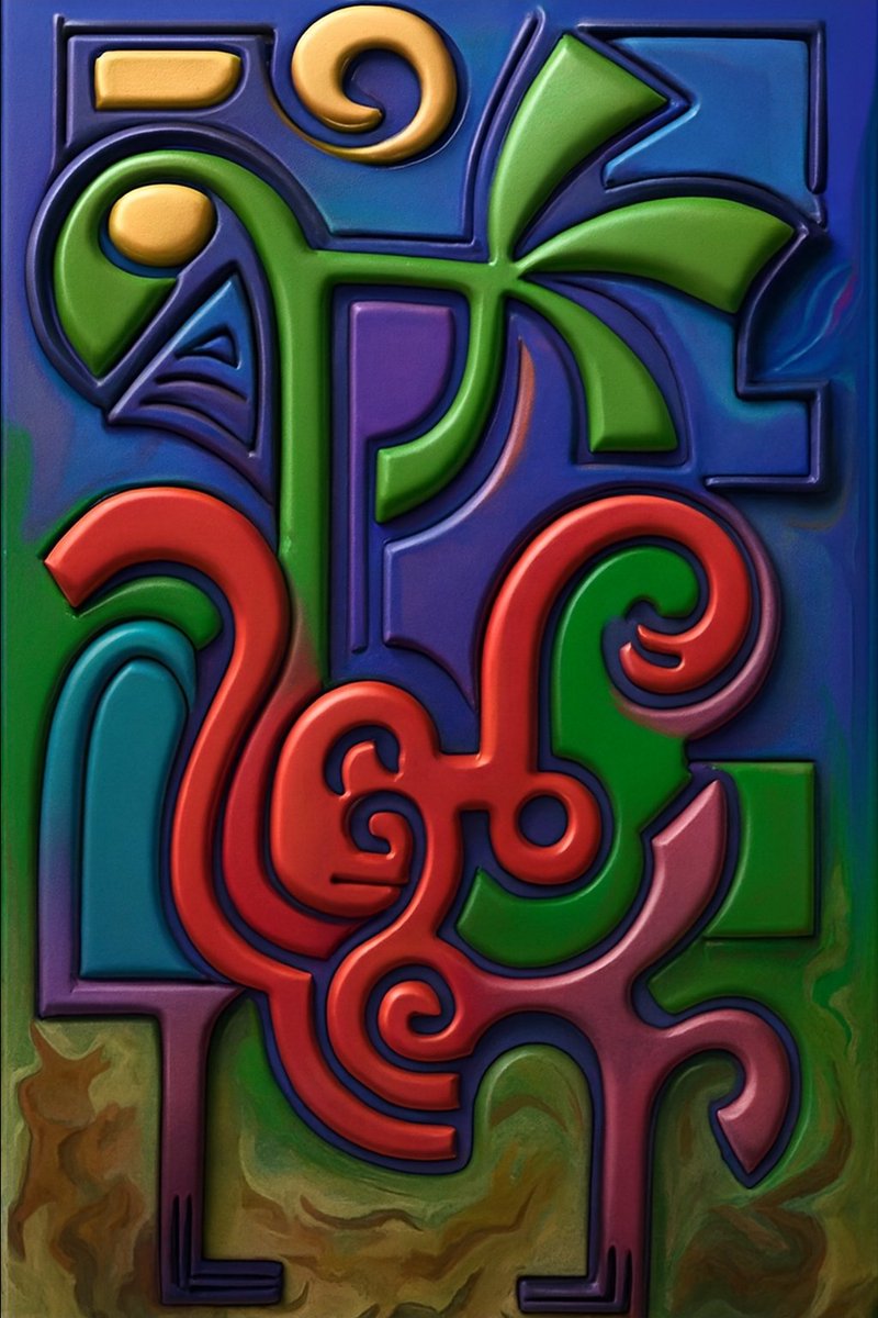 AkiraByOtomo's tweet image. This is Spiraled Totem — I composed interlocking spirals and angular planes in red, green, yellow, and blue to create a sense of motion and visual rhythm.

Framed Print on Sale : gerald-ligonnet.pixels.com/featured/color…

#AbstractArt #GeometricArt #ColorfulArt #ModernArt #DecorativeArt