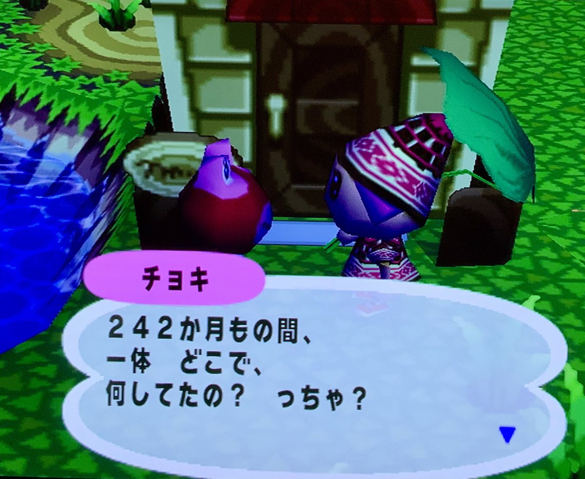 atsu_1166's tweet photo. 昨日、もう34歳になる娘がむかしむかし遊んだゲームキューブ「どうぶつの森e+」を開くと、、、。 https://t.co/GnNdNt67xP