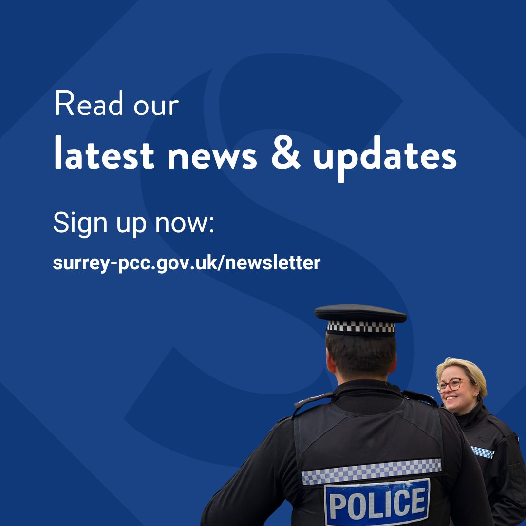 Surrey PCC tweet media