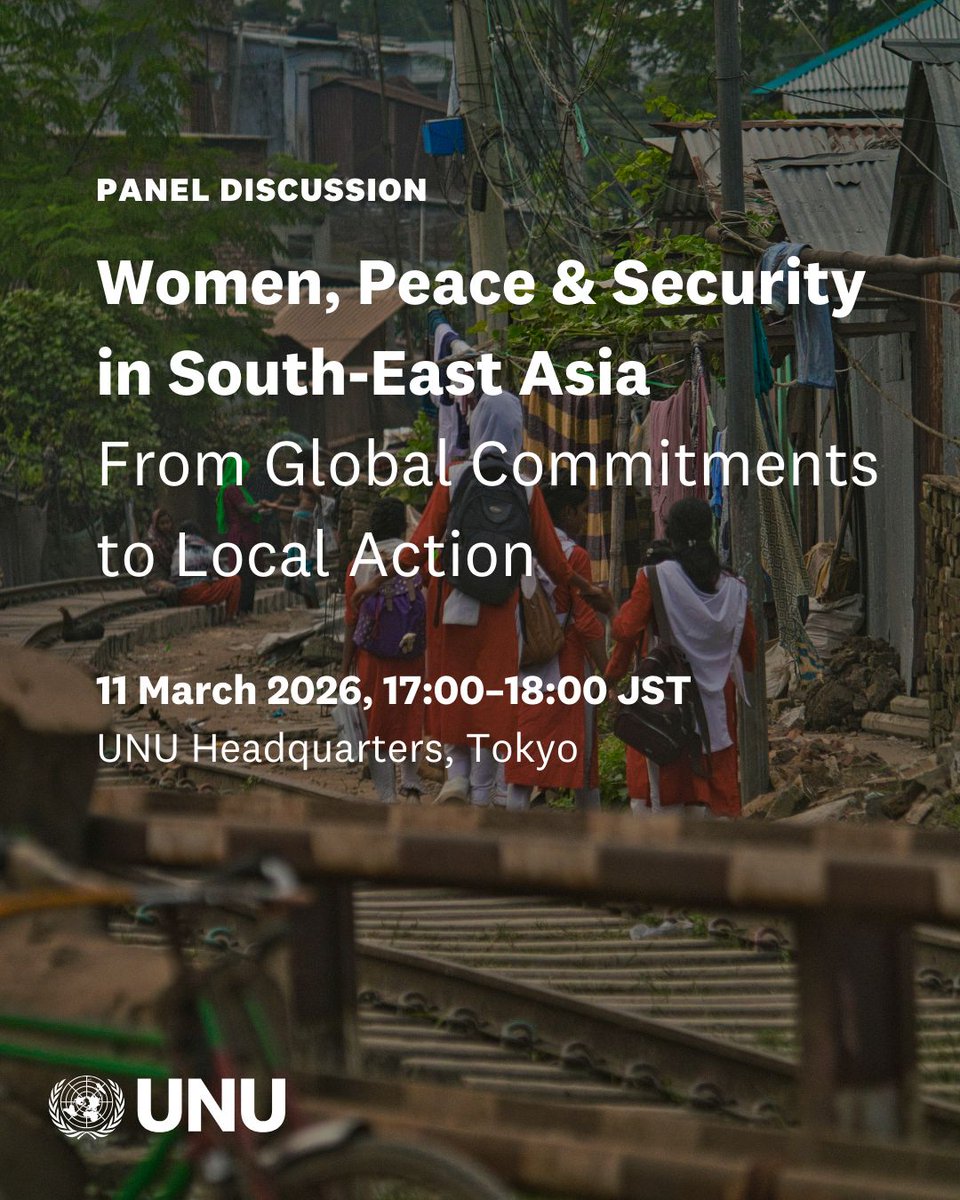 UN University tweet media